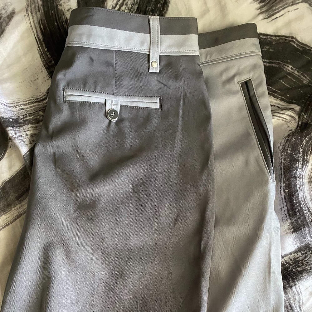 Lady Hagen Golf shorts in flattering two tone grey size 8